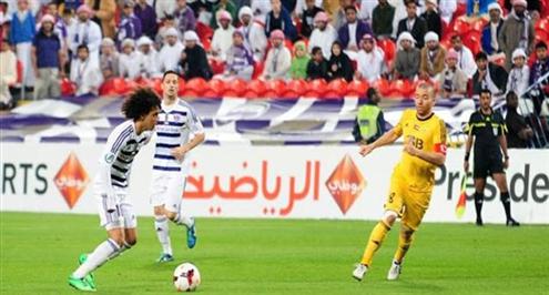 فيديو ..العين يحقق أول انتصاراته على ملعبه الجديد بالفوز على بني ياس